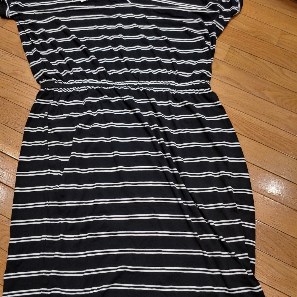 Banana Republic Dress Black Womens BRAND NEW - Picture 5 of 14
